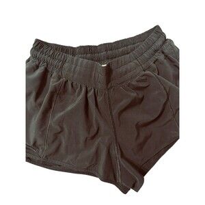 Lululemon Hotty Hot Lined Shorts Black Size 8